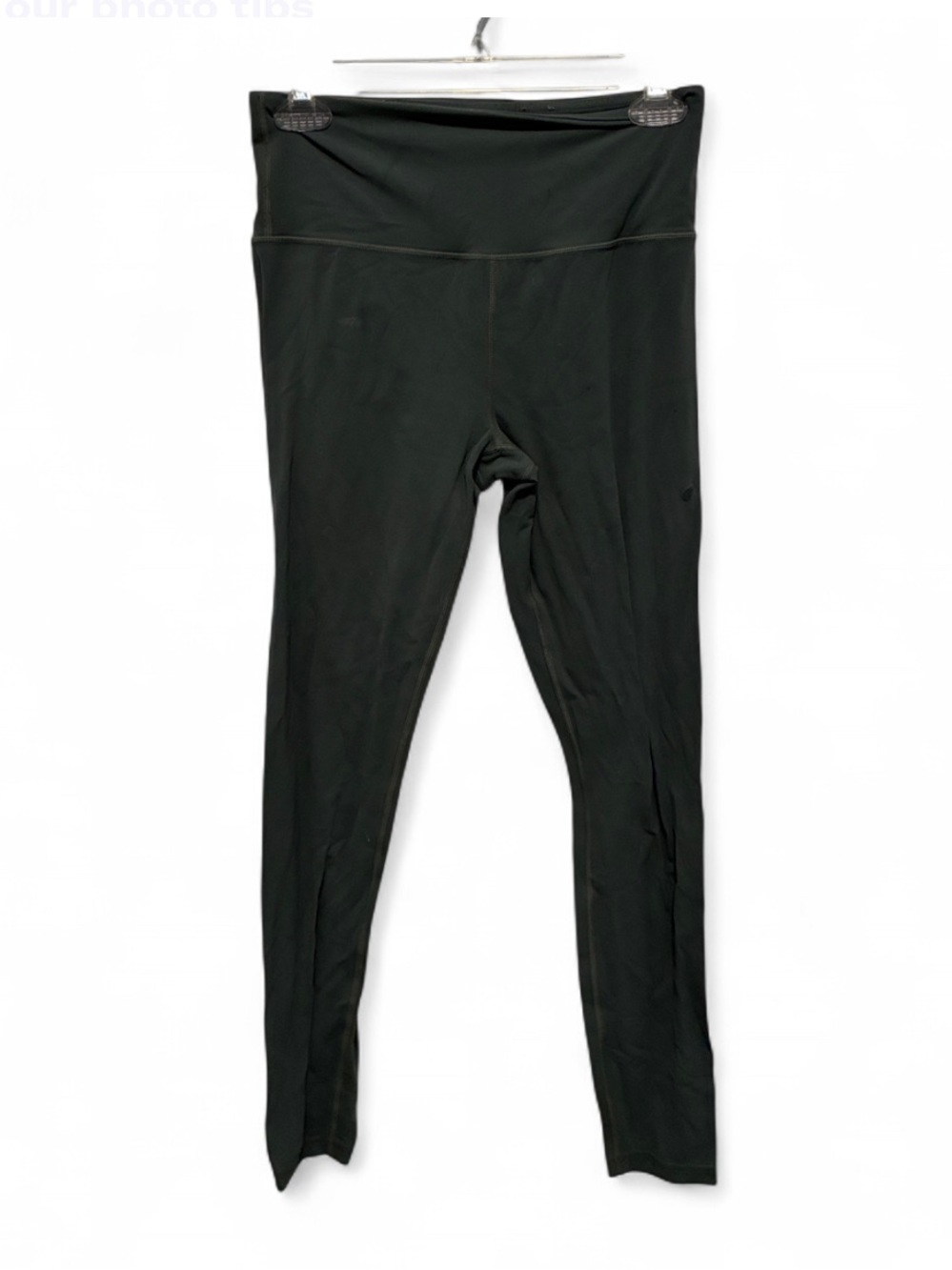 Athleta Ultra High-Waist Elation Dark Gray Green Leggings